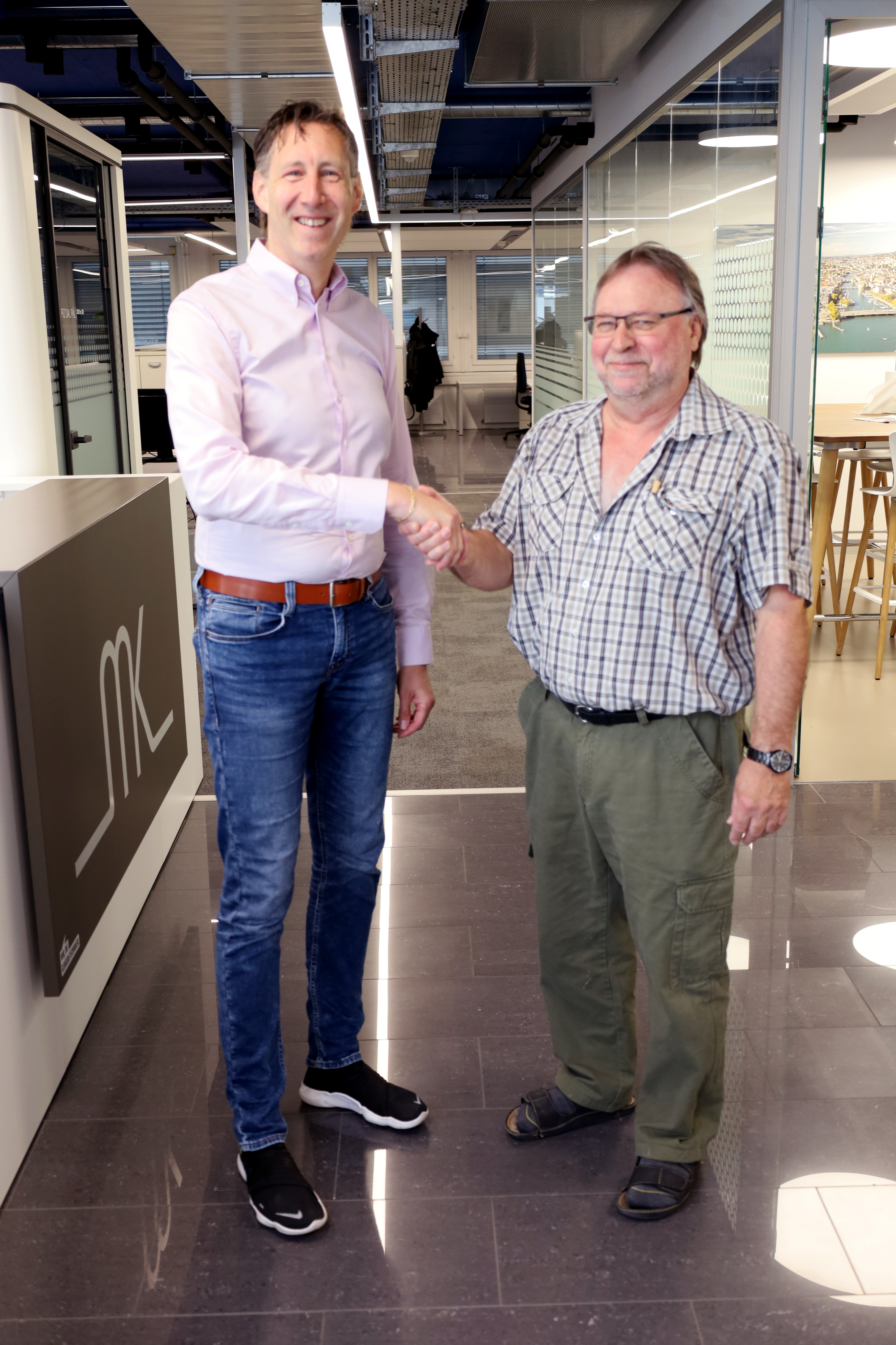 Pascal Hartung Mit Toni Oberlin